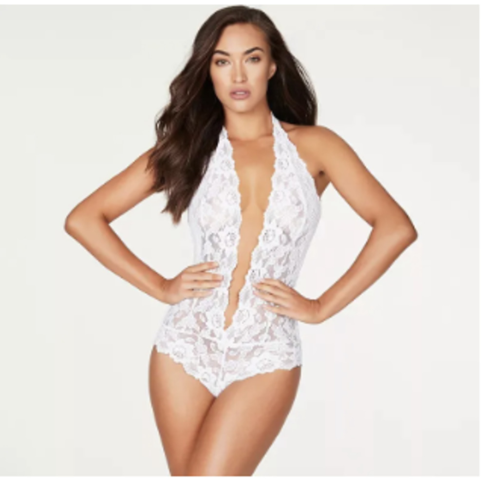 HOT SEXY TRANSPARENT ONE PIECE SEXY LINGERIE - WHITE XLARGE - Picture 1 of 5